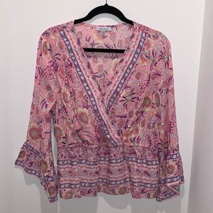 White Birch Boho Top